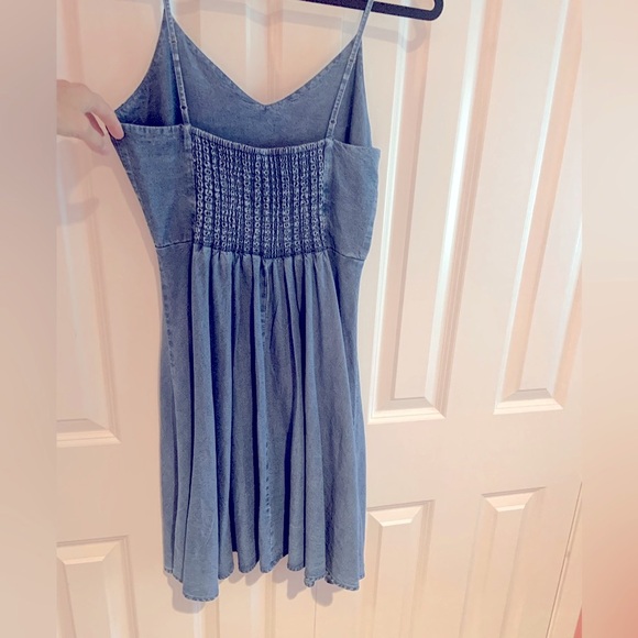 GAP soft brushed denim-style dress — like new! - Picture 2 of 6